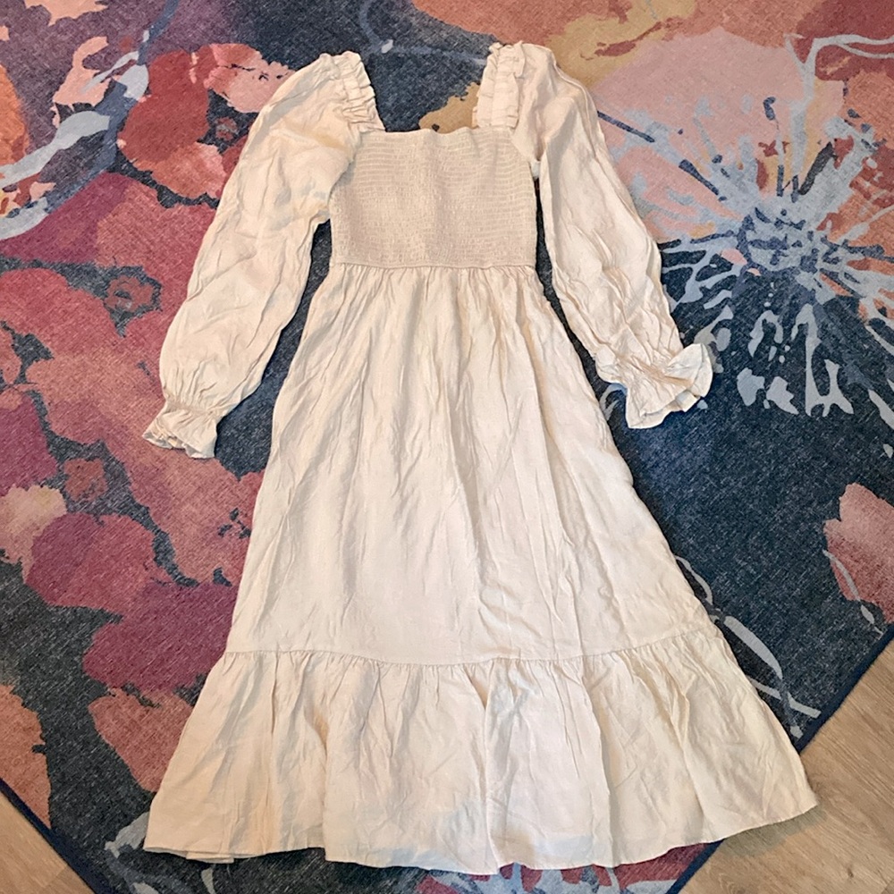 Size Small Tan Colored Boutique Women’s Dress from August Sky